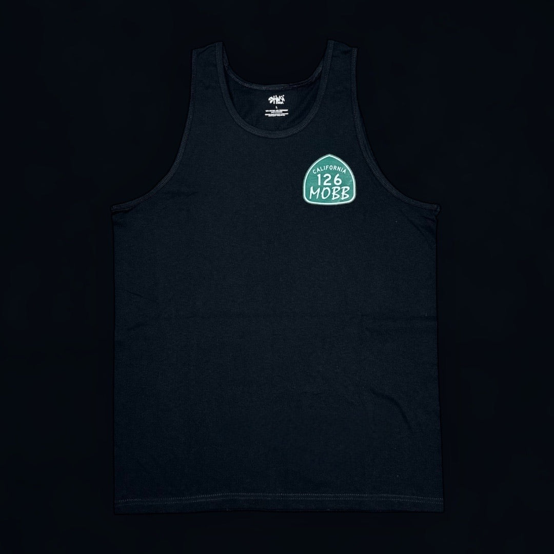126MOBB CO. TANK-TOP – OG CALIFORNIA STATE SHIELD