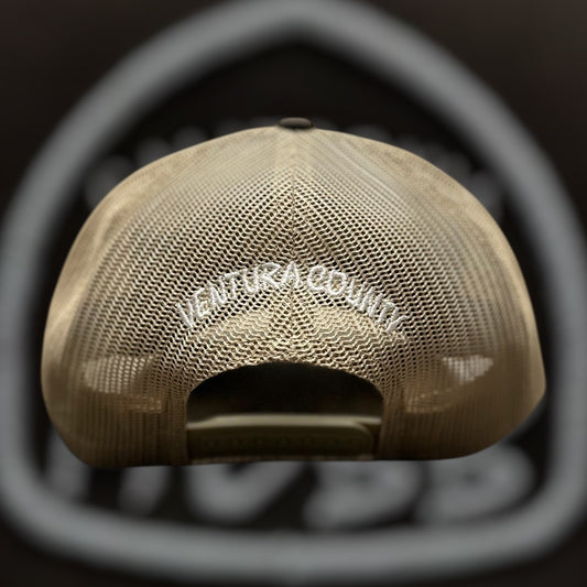 126MOBB CO. "BOLD & HOLLOW" TRUCKER HAT (CURVED-BRIM)