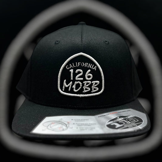 126MOBB CO. "BOLD & HOLLOW" SNAPBACK (FLAT-BRIM)