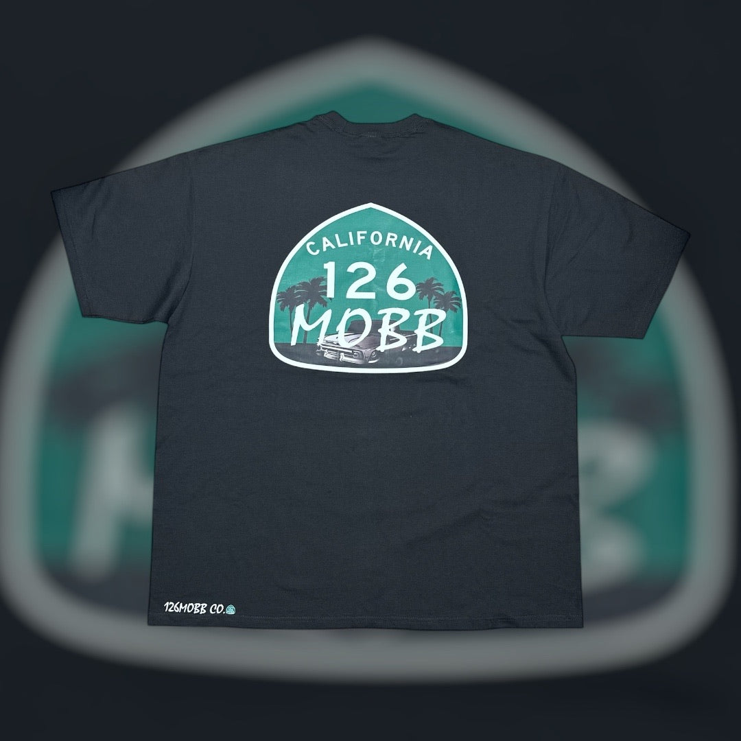 126MOBB CO. T-SHIRT – OG TRUCK SHIELD (BLACK)