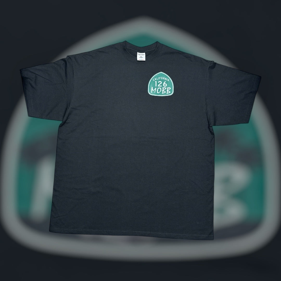 126MOBB CO. T-SHIRT – OG TRUCK SHIELD (BLACK)