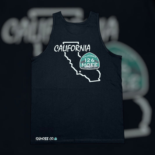 126MOBB CO. TANK-TOP – OG CALIFORNIA STATE SHIELD