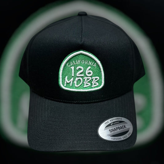 126MOBB CO. "BOLD & DEFINED" SNAPBACK (CURVED-BRIM)