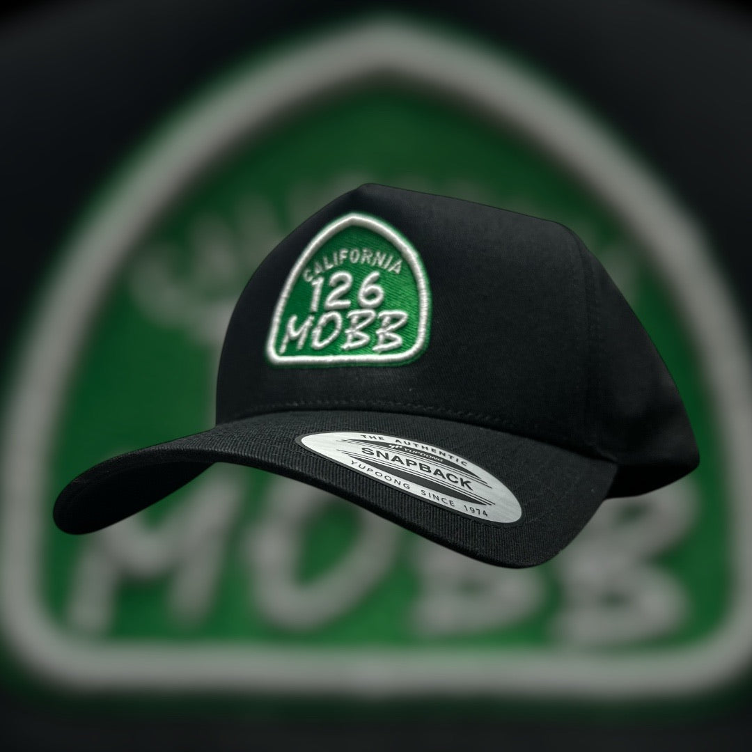 126MOBB CO. "BOLD & DEFINED" SNAPBACK (CURVED-BRIM)