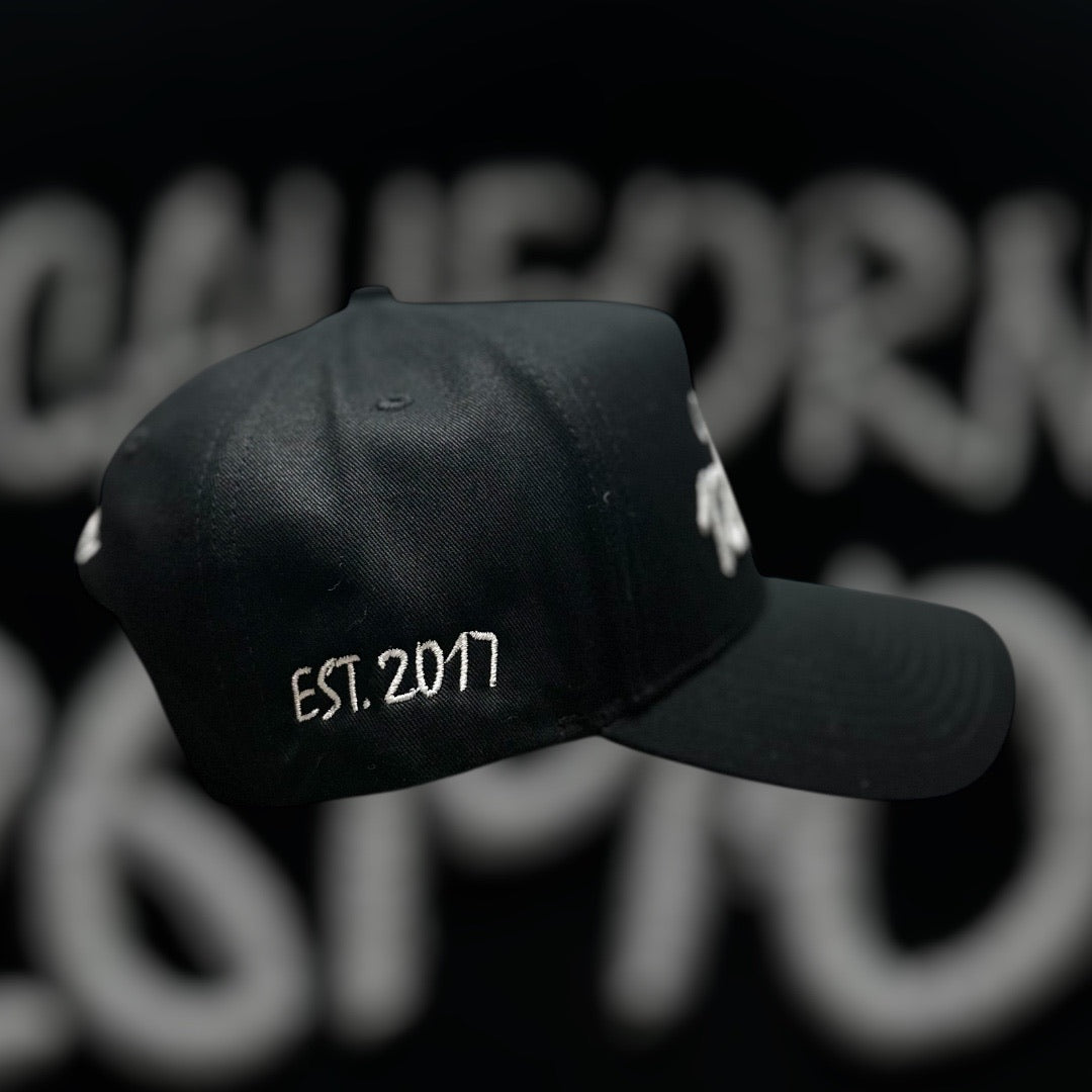 126MOBB CO. "TEXT LOGO" SNAPBACK (CURVED-BRIM)
