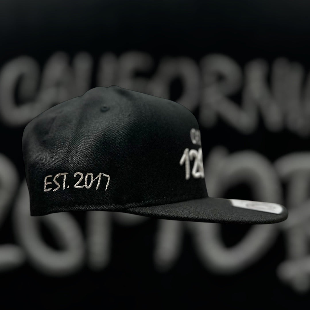 126MOBB CO. "TEXT LOGO" SNAPBACK (FLAT-BRIM)
