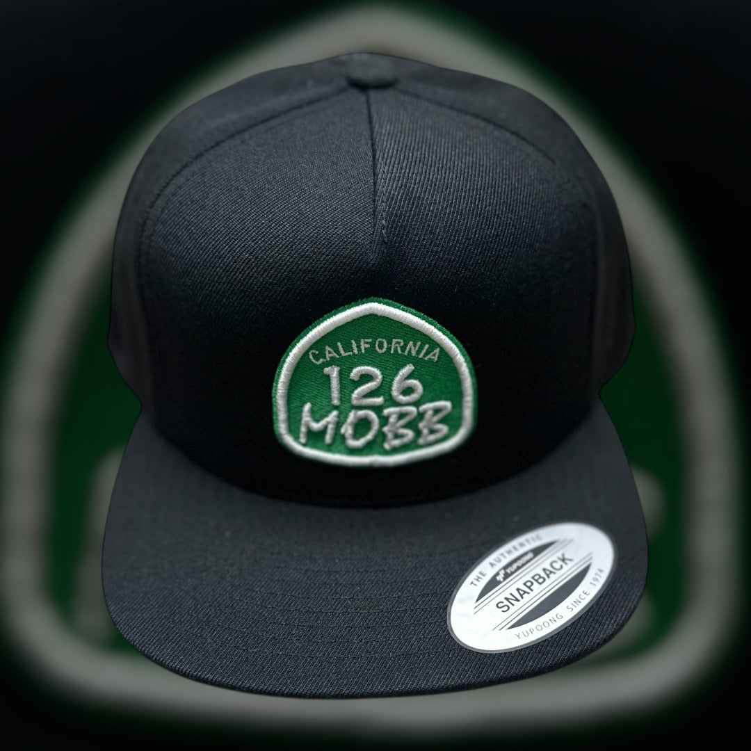 126MOBB CO. "BOLD & DEFINED" SNAPBACK (FLAT-BRIM)