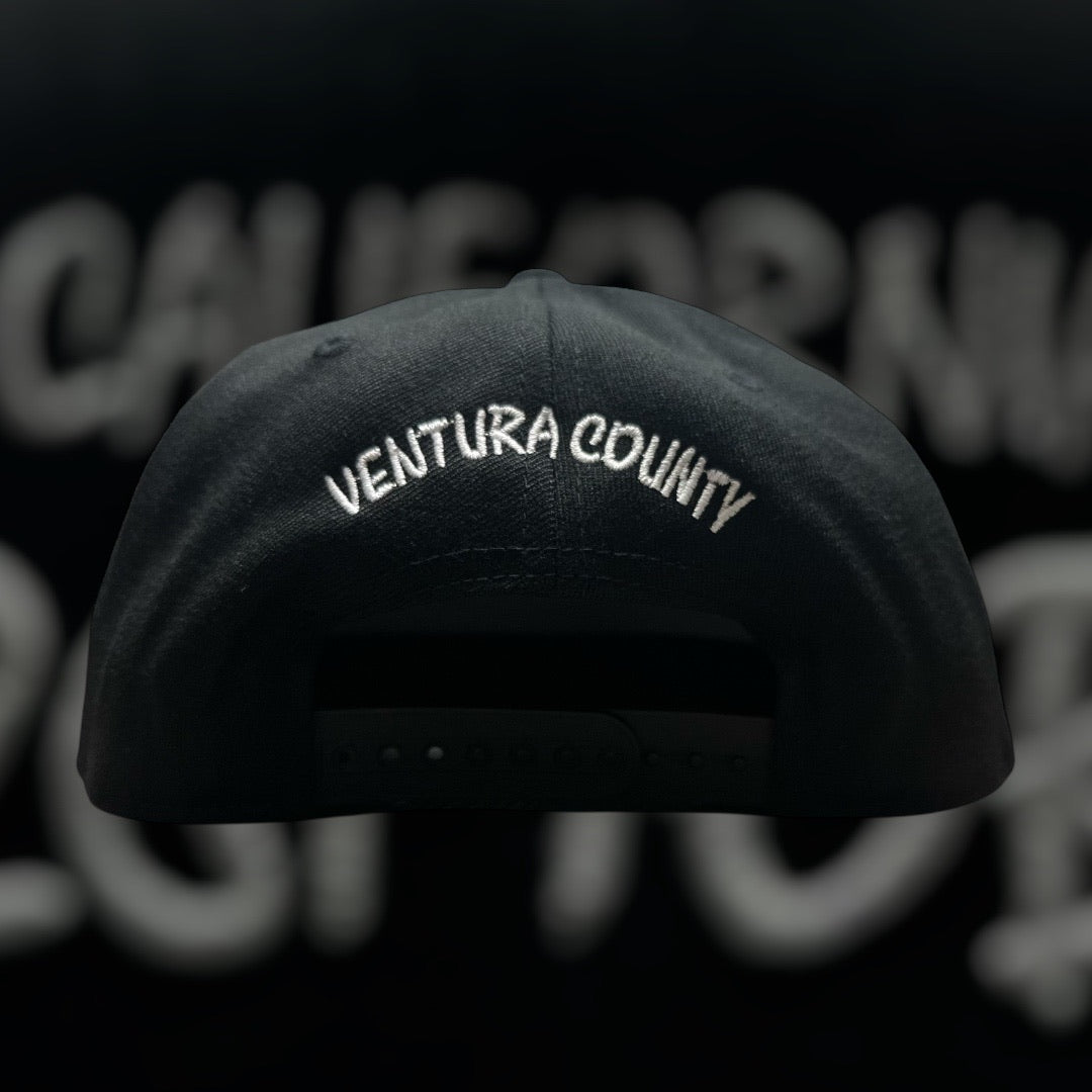 126MOBB CO. "TEXT LOGO" SNAPBACK (FLAT-BRIM)