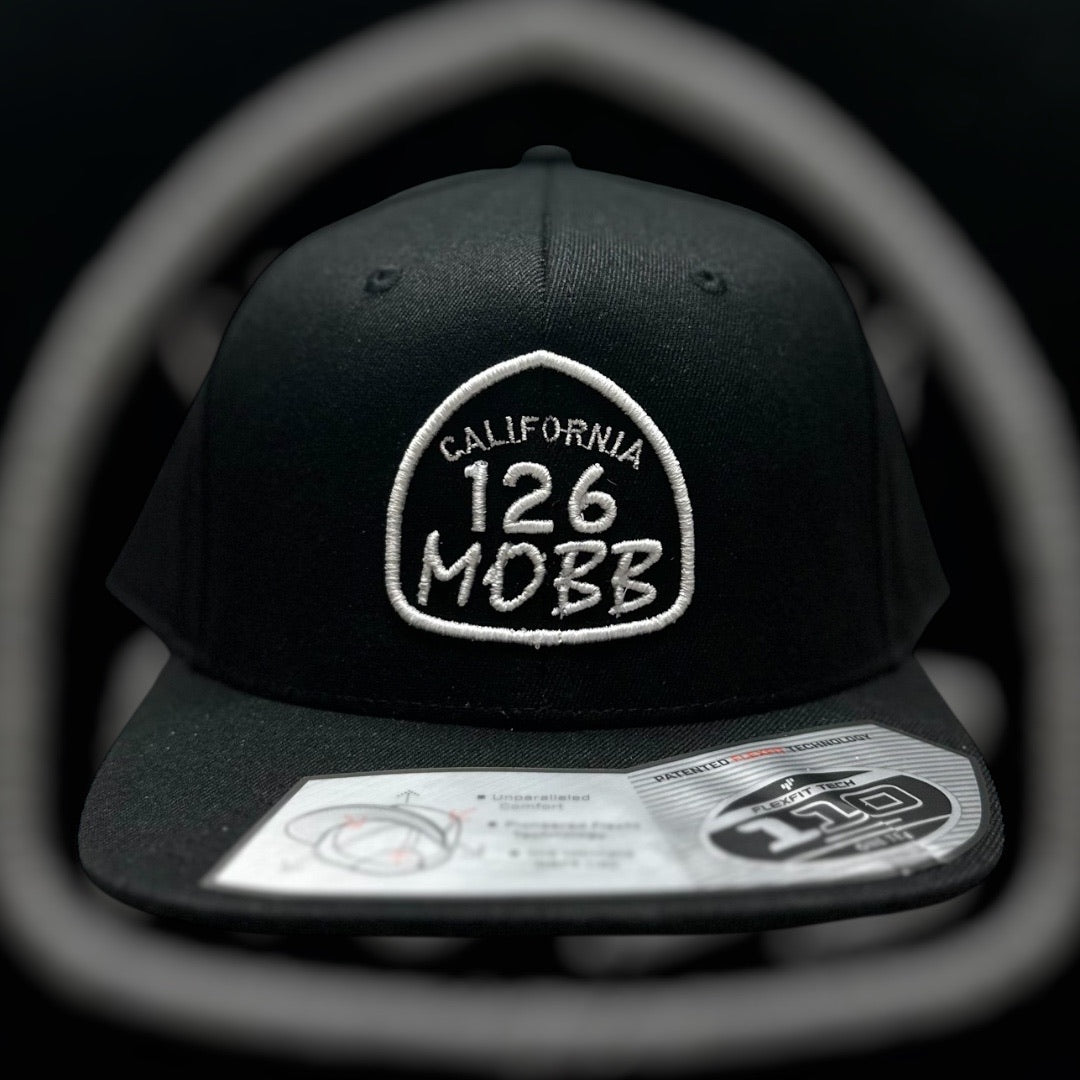 126MOBB CO. "BOLD & HOLLOW" SNAPBACK (FLAT-BRIM)