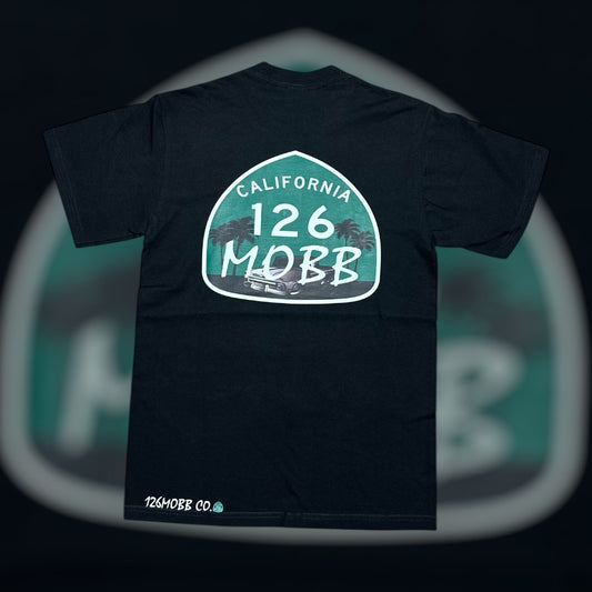 126MOBB CO. T-SHIRT – OG TRUCK SHIELD (BLACK)